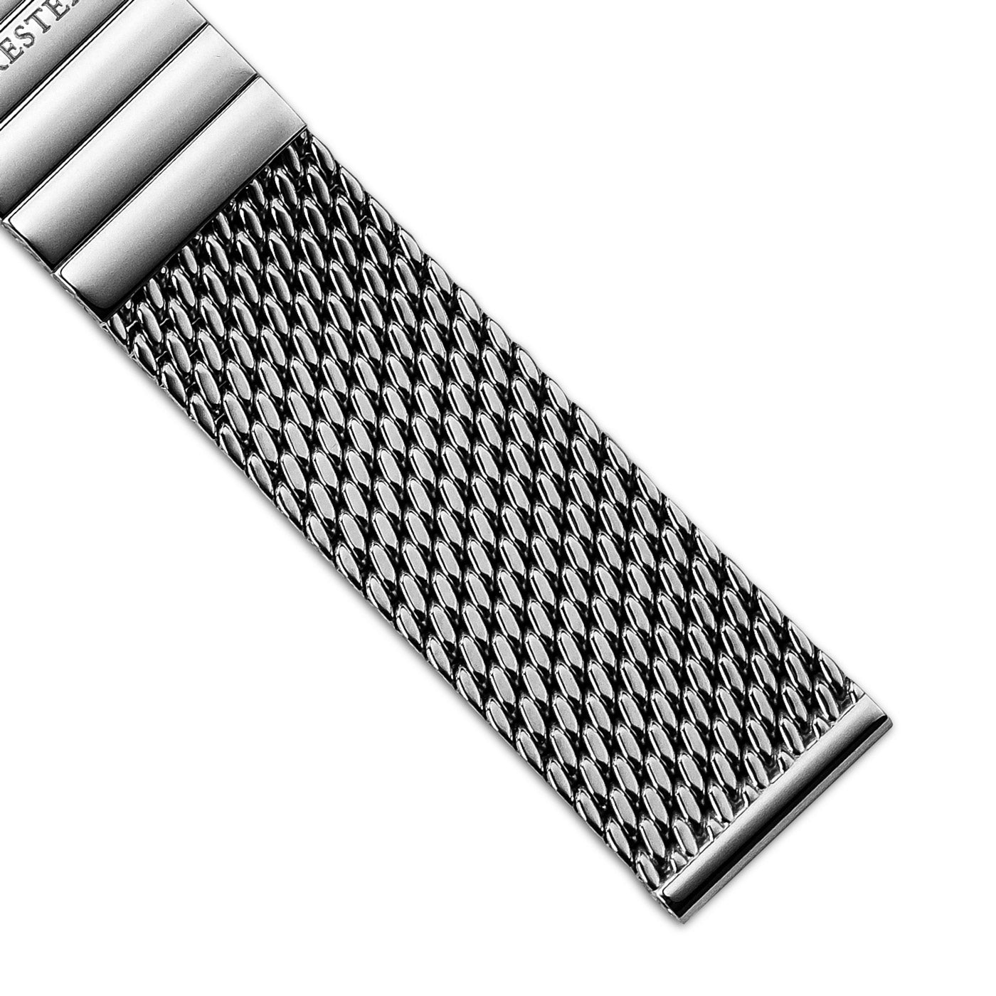 
                  
                    Mesh bracelet 20mm with butterfly clasp
                  
                