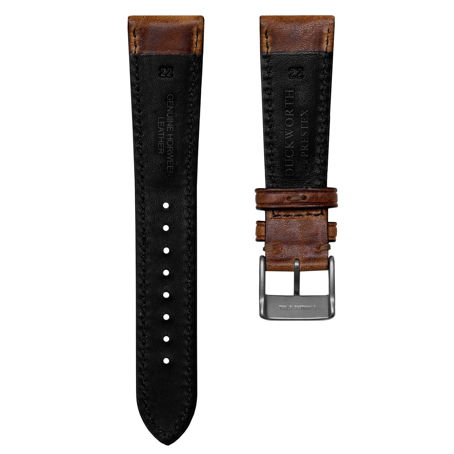
                  
                    Tan Brown Horween Genuine Leather Padded Strap
                  
                